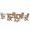 Vick Wooden Garden Furniture Set for 8/10 People