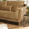 NELSON PARIS 3-Seater Sofa in Camel Fabric