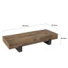 Table basse MATHIS en bois massif