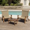 Salon de jardin VICTOIRE en bois acacia