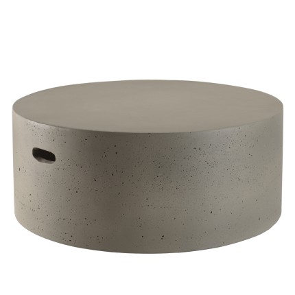 HECTOR Round Coffee Table 79x79cm Concrete