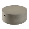 Table basse ronde HECTOR en béton 79x79cm