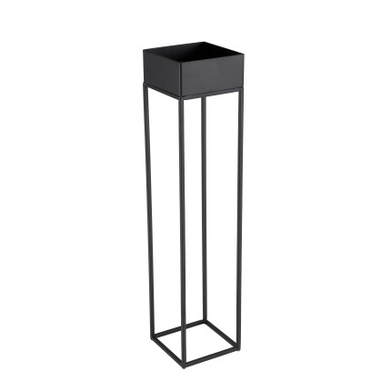 DALY Square Stool/Plant Stand GM Black - Metal Base