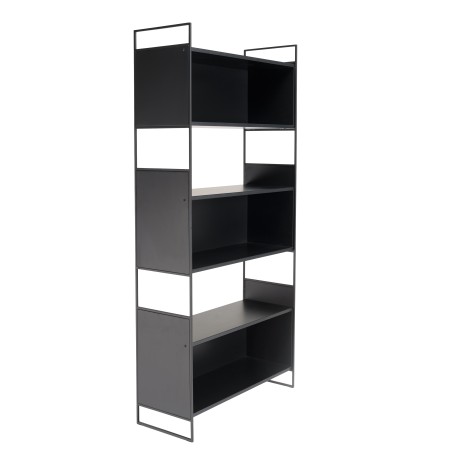 Étagère DALY 5 niches 5 niveaux noire