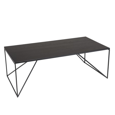 Table basse DALY noire 120x60cm