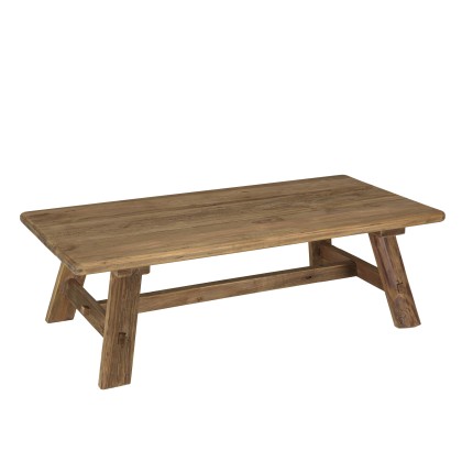 Table basse rectangulaire en bois Pin recyclé SANDY