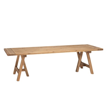 SANDY - Rectangular Dining Table 270x100cm Recycled Pine Wood