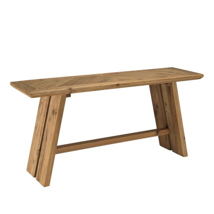Console en bois recyclé SANDY - 160x45cm