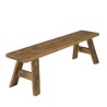 Banc en bois recyclé SANDY - Décoration montagne ou campagne