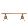 Table à manger rectangulaire en bois de pin recyclé SANDY
