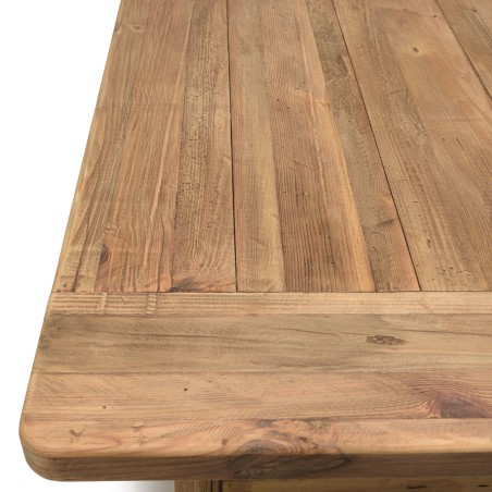 SANDY - Rectangular Dining Table 270x100cm Recycled Pine Wood