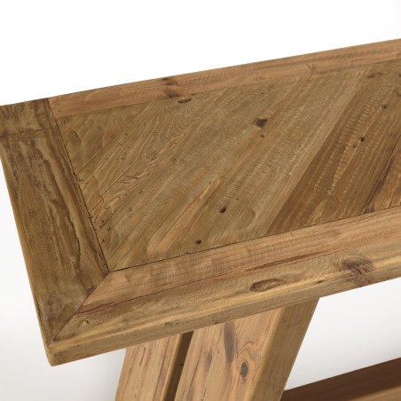 Console en bois recyclé SANDY - 160x45cm