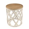 Table d'appoint VICTOIRE ronde 50x50cm