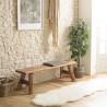 Banc en bois recyclé SANDY - Décoration montagne ou campagne