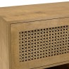 Buffet CHARLIE marron 3 niches 3 portes - Rangement tendance