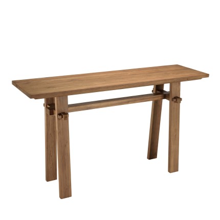 Console SIXTINE en bois de teck recyclé