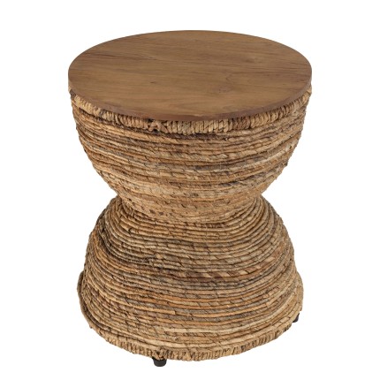 SIXTINE - Recycled Teak Wood Stool | Multifunctional and Versatile