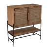 SIXTINE - 2-Door Recycled Teak Wood Sideboard