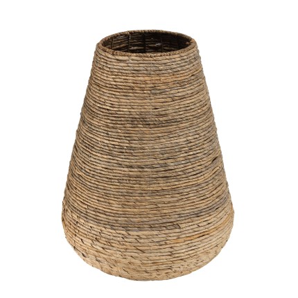 Cache pot SIXTINE en abaca naturel - Modèle moyen