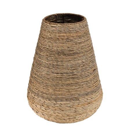 Cache pot SIXTINE en abaca naturel - Modèle moyen