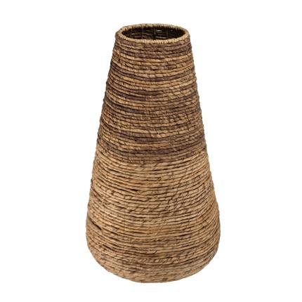 SIXTINE - Large Plant Pot in Natural Abaca Weave