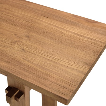 Console SIXTINE en bois de teck recyclé
