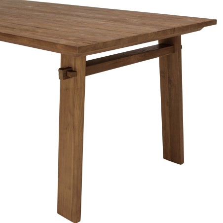 SIXTINE - Rectangular Dining Table 220x90cm in Recycled Teak Wood