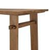 Bureau SIXTINE en bois de teck recyclé 140x60cm