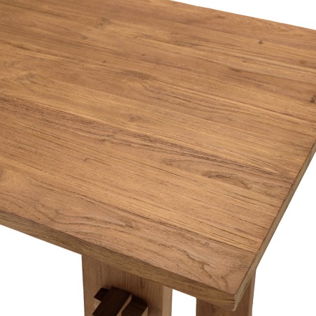 SIXTINE Desk 140x60cm in Recycled Teak Wood