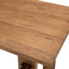 Bureau SIXTINE en bois de teck recyclé 140x60cm
