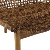 Fauteuil SIXTINE en abaca tressé