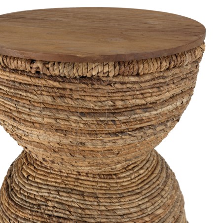 SIXTINE - Recycled Teak Wood Stool | Multifunctional and Versatile