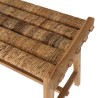 SIXTINE Bench 100x36cm - Natural Abaca Woven Seat