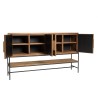 SIXTINE - 4-door Recycled Teak Wood Sideboard