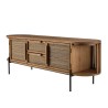 Meuble TV SIXTINE en bois de teck recyclé