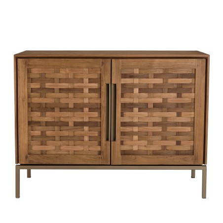 Buffet en bois de teck recyclé SIXTINE