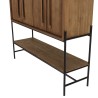 SIXTINE Sideboard - Recycled Teak Wood - 4 Doors & 1 Niche