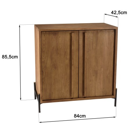 Buffet SIXTINE en bois de teck recyclé