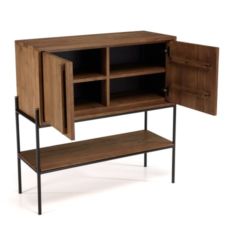 Buffet SIXTINE en bois de teck recyclé