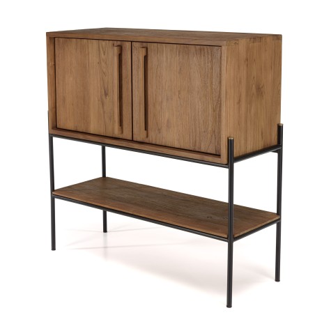 Buffet SIXTINE en bois de teck recyclé