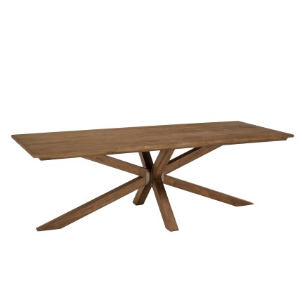 SIXTINE Rectangular Dining Table 240x100cm | Recycled Teak Wood