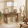 Console SIXTINE en bois de teck recyclé