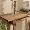 Console SIXTINE en bois de teck recyclé