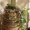 Cache pot SIXTINE - Grand modèle en abaca naturel