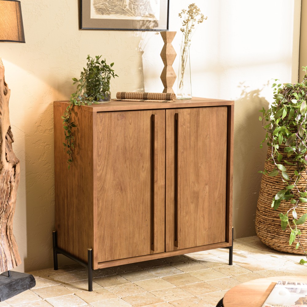 Buffet SIXTINE en bois de teck recyclé Buffet SIXTINE en bois de teck recyclé