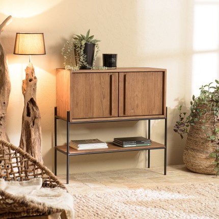 Buffet SIXTINE en bois de teck recyclé