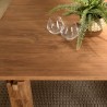SIXTINE - Rectangular Dining Table 220x90cm in Recycled Teak Wood