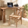 Chaise SIXTINE en bois de teck recyclé