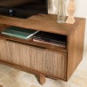 SIXTINE TV Stand - Recycled Teak Wood - 2 Drawers & 2 Niches