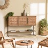 Buffet en teck recyclé 3 portes SIXTINE